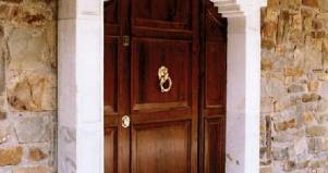 Portone-in legno-artigianale-maroz design esclusivo